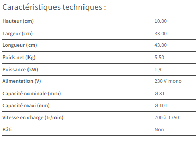 Carotteuse portative CD130 - 20116080
