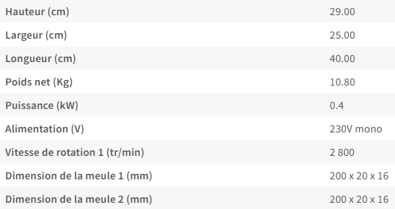 Touret à meuler MD3220A - ECH169