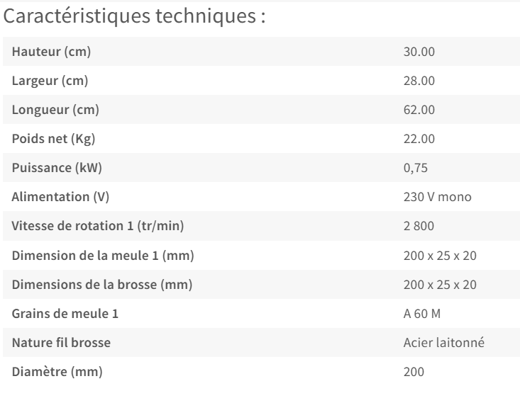 TOURET A MEULER TE 201 B - 20113068