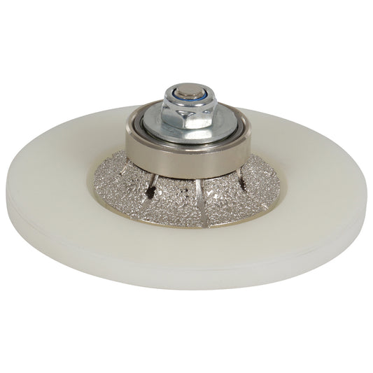 MEULE DIAMANTEE A PROFIL M14 D.115 QUART DE ROND R 10 MM - 11130184