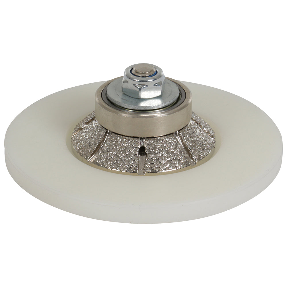 MEULE DIAMANTEE A PROFIL M14 D.115 BISEAU 45° E 10 MM - 11130185