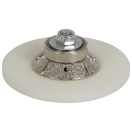 MEULE DIAMANTEE A PROFIL M14 D.115 BISEAU 45° E 10 MM - 11130185