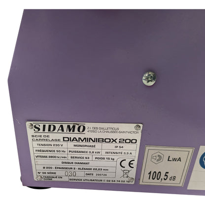 SCIE CARRELAGE DIAMINI BOX D.200 - 20116013