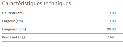 ETABLI 2 TRETEAUX - 20498550+20498551+20116511 Retour Worldskills